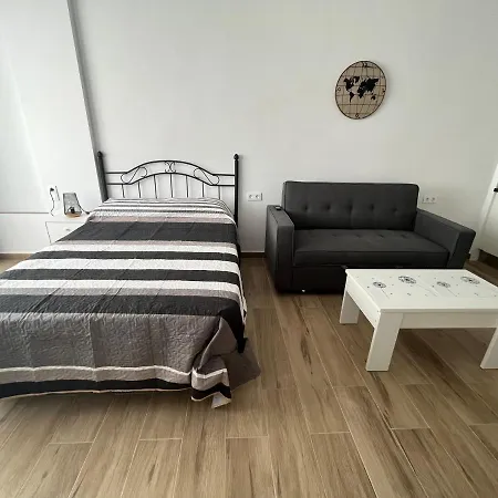Ver621 - Estudio Con Vistas Al Mar, Wifi, Piscina, Centro A 100 Metros, Playa A 600 Metros 托雷莫利诺斯
