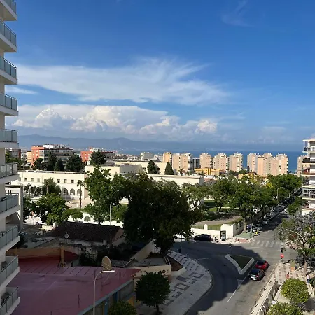 Ver621 - Estudio Con Vistas Al Mar, Wifi, Piscina, Centro A 100 Metros, Playa A 600 Metros * 托雷莫利诺斯